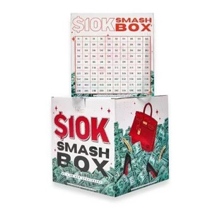 TK Hot BudgetPlanners10k Cash SavingsBox 10000 Acrylic Transparent Piggy Bank