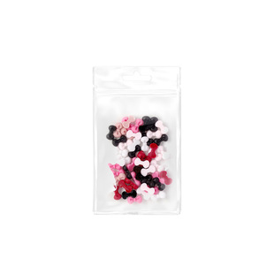 50 mixed net red three-dimensional bow cat wine red bow bow nail resin jewelry drill wholesale