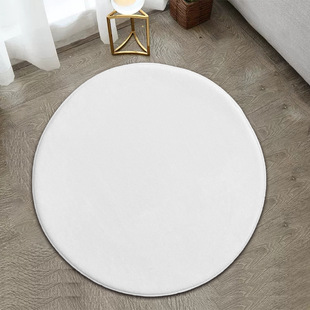 Flannel floor mat white embryo wholesale living room bedroom absorbent non-slip mat foot mat multi-specification door mat cross-border manufacturers