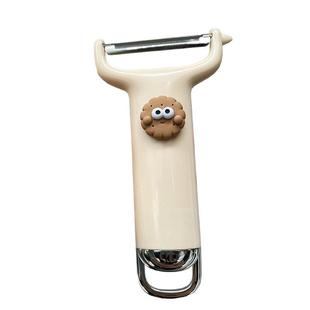 New Cute Stainless Steel Fruit Peeler Scraper Household Kitchen Multifunctional Potato Apple Peel and Peel