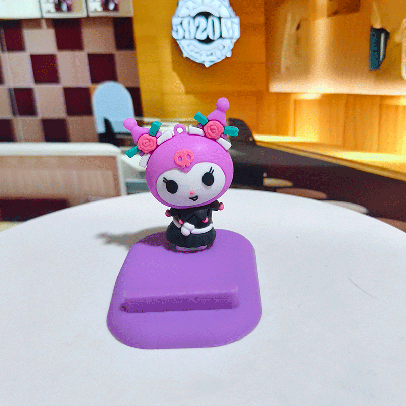 Креативный новый мобильный телефон держатель Sanrio милый студент настольный стол украшения плоский держатель ленивый человек преследует артефакт