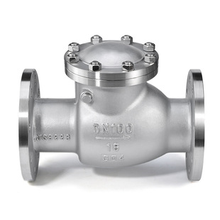 304 stainless steel check valve H44W swing flange 16P horizontal check valve 316DN100DN200