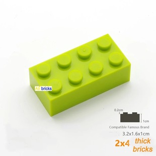 [50g] 3001 MOC технологии ноль сыпучих аксессуаров совместимы с Lego маленькие гранулированные блоки 2X4 базовый кирпич