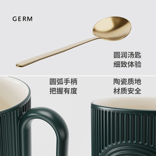 J8 Coffee Cup High-Looking Cute Water Cup Creative Female Ceramic Cup Girl Rm Female Ge Mug Couple G3