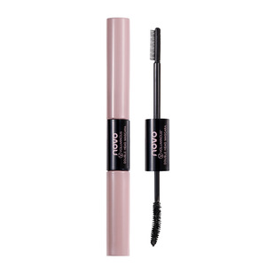 National cosmetics NOVO new double-headed fiber surplus thick mascara niche brand student female eyelash base 6071