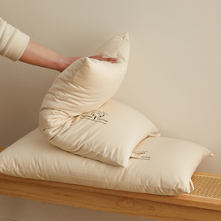 Cotton Cotton pillow pillow core Xinjiang long-staple cotton filled cervical pillow adult pillow children's cotton student neck pillow