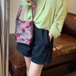 Maternity Pants Summer Thin Outer Wear Leggings Shorts Casual Loose Wide-Leg Sports Pants Petite Maternity Summer Wear
