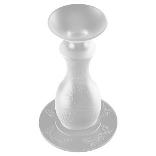 Door suction hole-free anti-collision ground suction silicone door top toilet door stopper door collision anti-collision pad suction cup door rear fixing