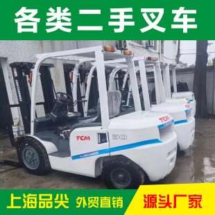Export supply used Toyota 1.5 tons 2 tons electric forklift Komatsu 15 tons diesel forklift TCM3 tons