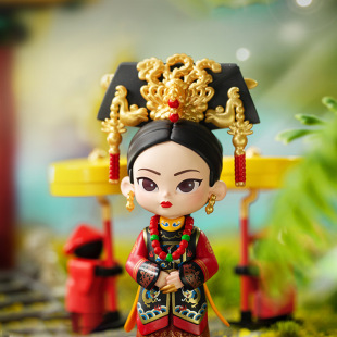 "Zhen Huan Biography" Official Series Hand-made Blind Box Generation Desktop Ornaments National Style Antique Gift