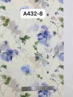 New Style Pure Cotton Pastoral Small Floral Fresh Fabric Summer Thin dress Pajamas Handmade DIY Fabric
