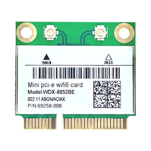 WIFI6 RTL8852BE 5G dual-band wireless network card MINI PCIE 5.2 Bluetooth industrial computer