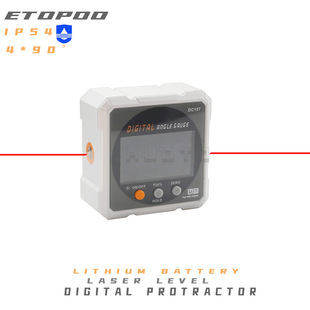 ETOPOO new laser digital display inclination black inclinometer level level