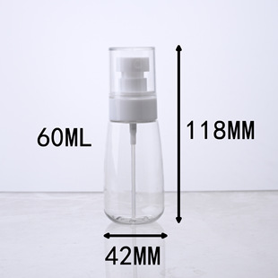 60ml спрей бутылка ультра тонкий туман маленькая распылительная бутылка для лица пустая бутылка для путешествий макияж портативный маленький макияж увлажнение