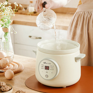 Bear DDG-E15K2 electric stew pot electric stew pot baby food supplement pot porridge purple casserole Bird's Nest