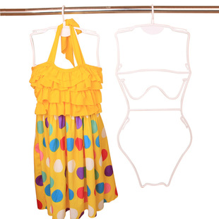 Plastic swimsuit hanger display rack swimming hanger swimsuit rack adult children suit hanging swimsuit clothes rack wholesale