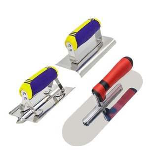 Stainless steel swimming pool shovel corner pulling device inner corner outer corner light-collecting knife trowel batch wall corner trimming cutting and sewing trowel