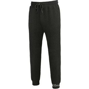 2024 European and American foreign trade cross-border trend sports leisure tether plied pants manufacturers straight hair