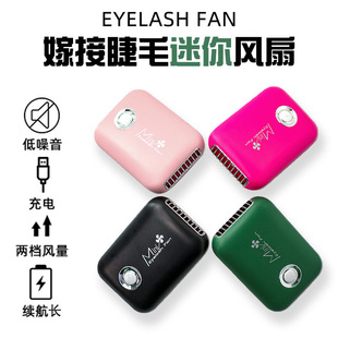 mini Eyelash Shop Special Tool Grafting Eyelashes Portable Small Fan Eyelash Blow Dryer usb Charging Three Gears