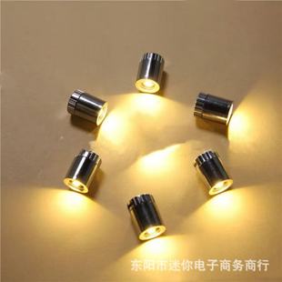 Luminous rotating pen accessories LED colorful lights luminous toys led folding rotating pen accessories button battery wick
