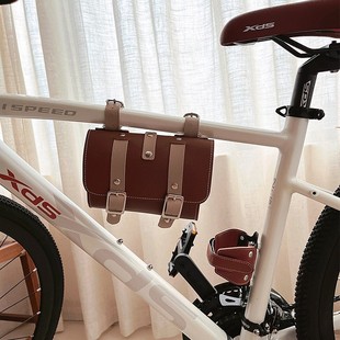 Mountain Bike Bicycle Back Передняя балка Ретро-передняя сумка на голову Велосипедное оборудование Аксессуары для дорожных автомобилей