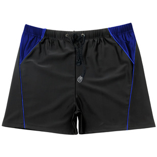 Factory in stock plus size extra large nylon plus size men's swimming trunks quick-drying anti-embarrassment swimming trunks from 200kg to 250kg