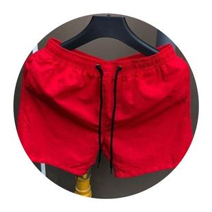 Trendy Men's Three-point Shorts Four-quarter Pants Summer Beach Pants Korean-style Three-point Pants Quick-drying Candy-colored Loose Thin Sports