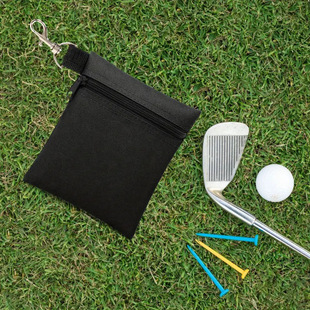 Golf Sports Ball seat storage bag portable waist hanging golf storage bag canvas golf storage bag
