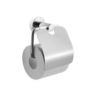 304 Stainless Steel Tissue Holder with Lid Household Bathroom Punch-free Wall Hanging Roll Paper Box Roll Paper Holder Tissue Box Cross-border