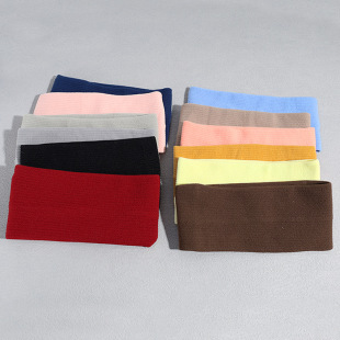 European and American Cross-border Sports Yoga Knitted Hair Band Internet Celebrant Sweat-absorbent Running Fashion Fitness Headband Face Wash Hair Band