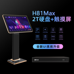 High-end Club 2024 новый звуковой инновации H81Max сенсорный стерео-музыкальный автомат семейный KTV караоке