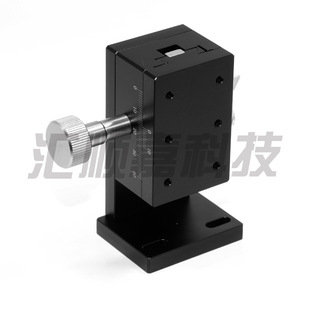 High-precision dovetail groove manual fine-tuning platform LWXYZED40406090 rack and pinion optical alignment slide