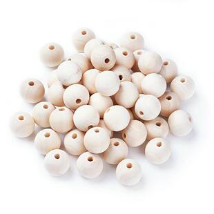 Natural wooden beads ball 8/10/12/16/20/25/30mm round spacer wooden beads jewelry accessories wholesale