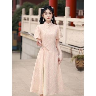 Новый китайский стиль улучшенный cheongsam новый китайский стиль молодого платья