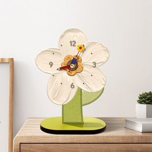 Casual Modern Desktop Ornaments, Small Fresh Clocks, Accessible Luxury and High-end Living Room Decorations, Clocks and Table Setting