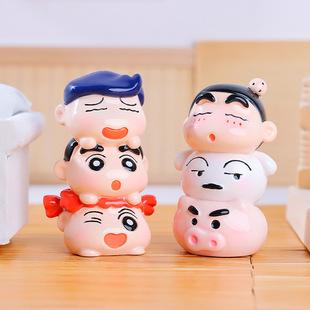 Creative cute little star willing to fold music blind box tide play around doll resin ornaments children's toys gifts wholesale