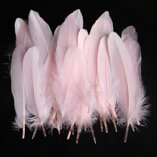 Factory direct bulk hard floating feather goose feather clothing accessories diy jewelry crafts decoration accessories materials