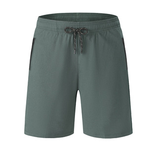 Summer Woven Loose Four-sided Elastic Fitness Running Shorts Outdoor Leisure Hiking Moisture Absorption Quick-drying Sports Pants for Men