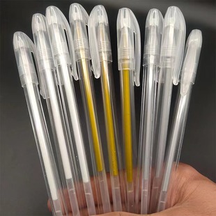 Cross-border White highlight pen student DIY Journal pen Golden Art Hook pen high-looking highlight pen wholesale