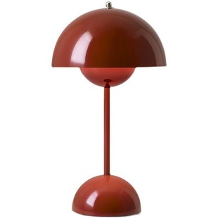 Changming Lantern Pair of Wedding Accompanying Wedding Room Flower Bud Lamp New Chinese Red Festive Table Lamp Bedroom Bedside Mushroom Lamp