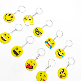 Emoji брелок Q Meng Emoji серии emoji смайлики ПВХ брелок сумка подвеска автомобильная брелка оптом
