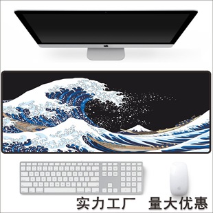 Mouse Pad Customized E-Commerce TikTok Color Precision Edge Lock Cartoon Game Large Thickened Cartoon Shortcut Key Table Pad