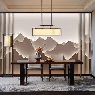 Simple modern front desk background wall decoration mural light luxury live studio wallpaper High sense beauty salon ear picking Wall cloth