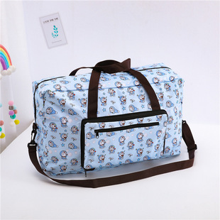 Japanese Style Cartoon Portable Foldableing Waterproof Travel Bag Luggage Cosmetics Bag Cartoon Foldableing Bag Can Hold Luggage Rack