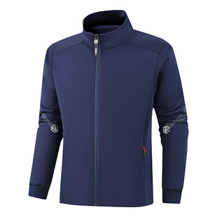 New Spring and Autumn Couple Sports Jacket Spring and Autumn Men's and Women's Casual Running Collar Cardigan Top Fashionable Sweater