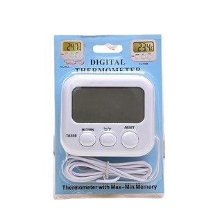 New TA358 electronic digital display thermometer refrigerator electronic thermometer fish tank aquarium thermometer with probe