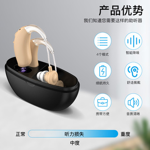 Spot charging hearing aid sound amplifier multi-mode elderly hearing aid sound collector accessories HearingAID wholesale