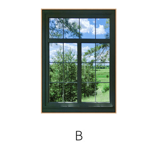 Colorful Nordic Vintage Bedroom Decorative Painting Cream ins Style Living Room Hanging Painting Fake Window Landscape Entrance Cabinet Hanging Painting