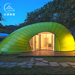 Дикая роскошная палатка для отеля B & B, интернет-знаменитость, характерная тема улитки, B & B, роскошная палатка в стиле кемпинга, палатка для размещения