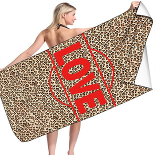 Cross Border Beach Towel Wholesale Seaside Swimming Bath Towel Digital Printing Polyester Absorbent Dinosaur Beach Towel Star Ball